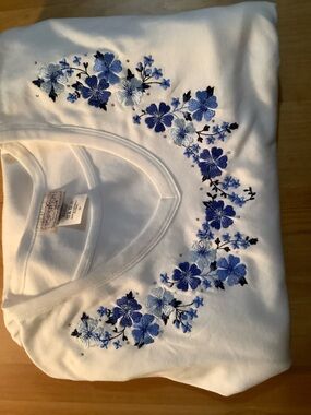 Top stitch by morning sun, 3/4 sleeve top size 3X